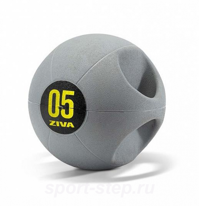 Набивной мяч Medball ZIVA с ручками, 9 кг ZVO-DGMB-1509