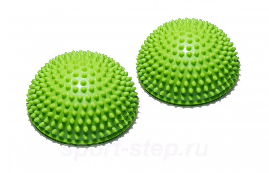 Полусфера массажно-балансировочная (набор 2 шт) Original FitTools FT-MSD-2GN