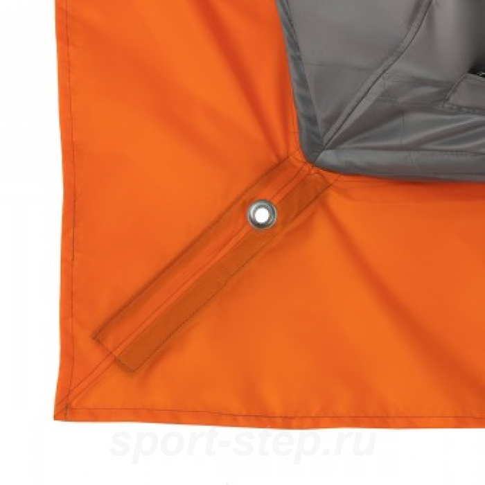 Палатка зимняя Куб 1,8х1,8 orange lumi/gray Helios (HS-ISC-180OLG)