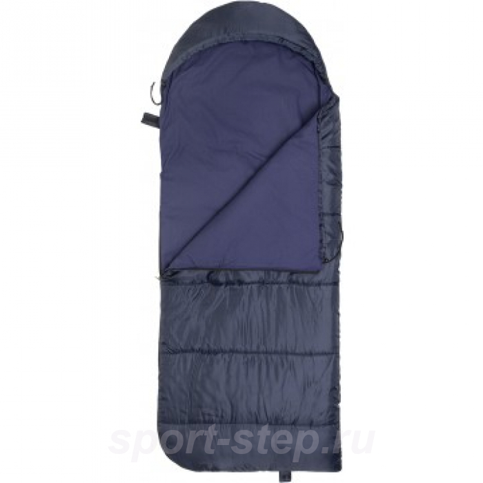 Спальный мешок БАТЫР СОК-3У (180х70) синий (синтепон) Helios