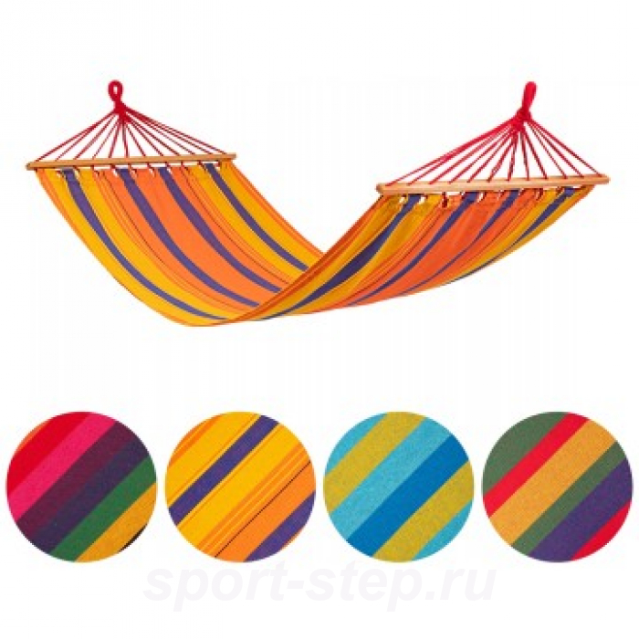 Гамак тканевый 200х100см с планкой Helios (HS-G-P-200х100)