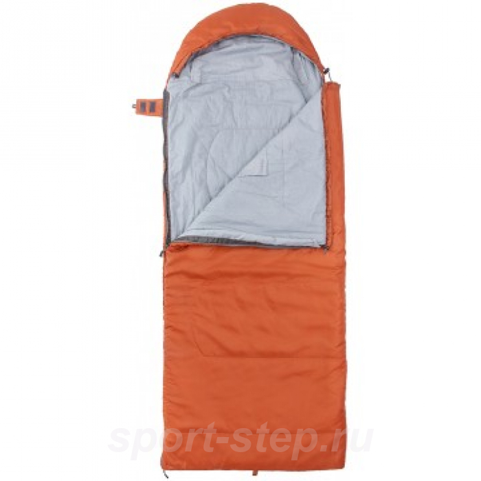 Спальный мешок TORO Wide 300R (220Х90, правый, стратекс, оранжевый) (T-HS-SB-TW-300R) Helios