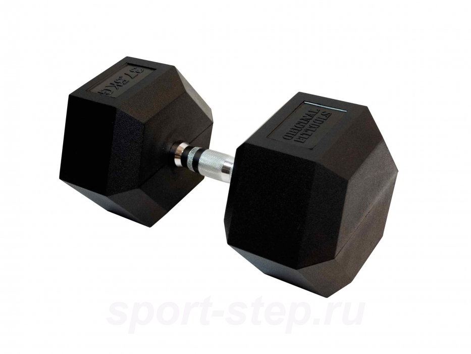 Гантель 37,5 кг гексагональная OFT FT-HEX-37,5