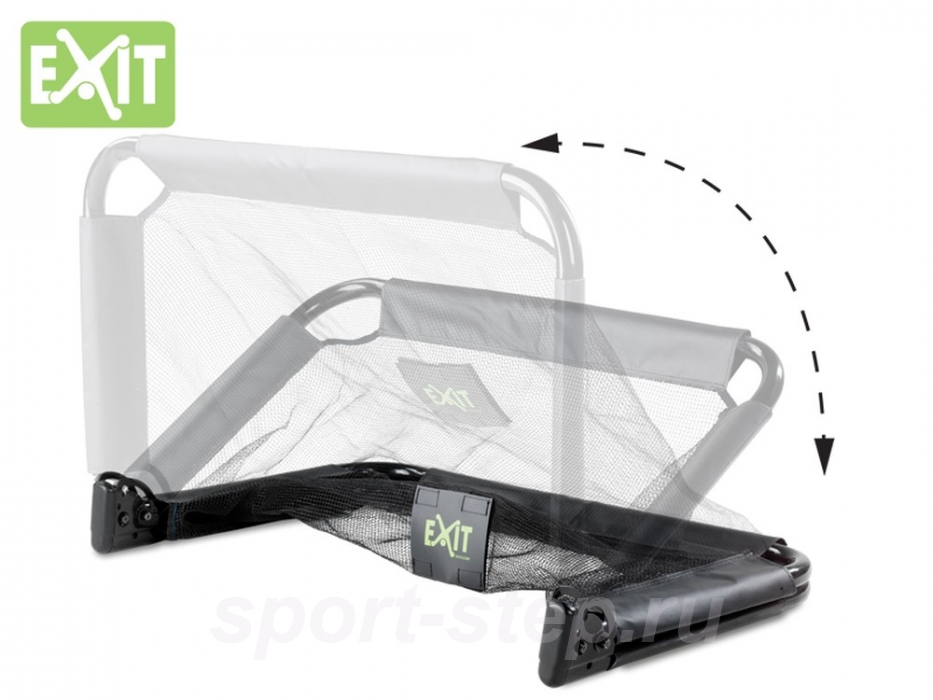 Детские футбольно-хоккейные ворота для дома и дачи EXIT ПИКО 90х60х60 см, cклaдные, 2 шт в комплекте