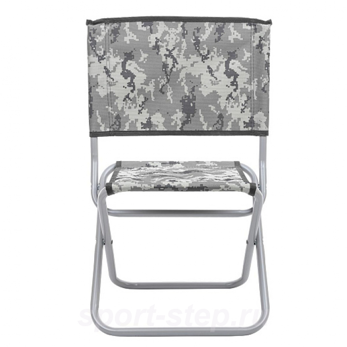 Стульчик рыболова со спинкой КМФ цифра СР-280C-16 (T-FC-280S-16-DG) Helios