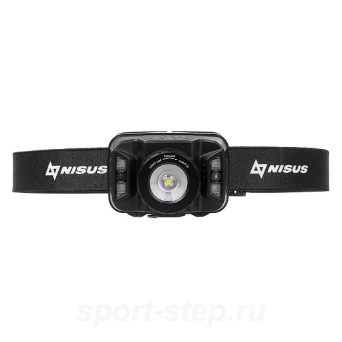 Фонарь налобный сенсорный 380 LM, IP44, USB (N-FN-HL18) NISUS