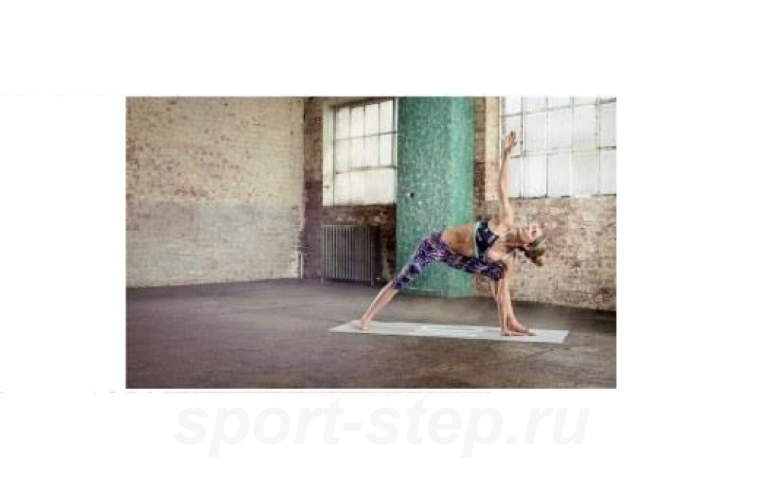 Тренировочный коврик (мат) для йоги двухсторонний 4мм YO-GA Reebok RAYG-11030YG