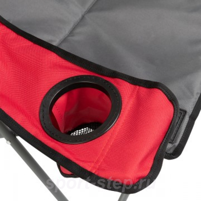 Кресло складное серый/красный/черный (N-244-GRD) NISUS