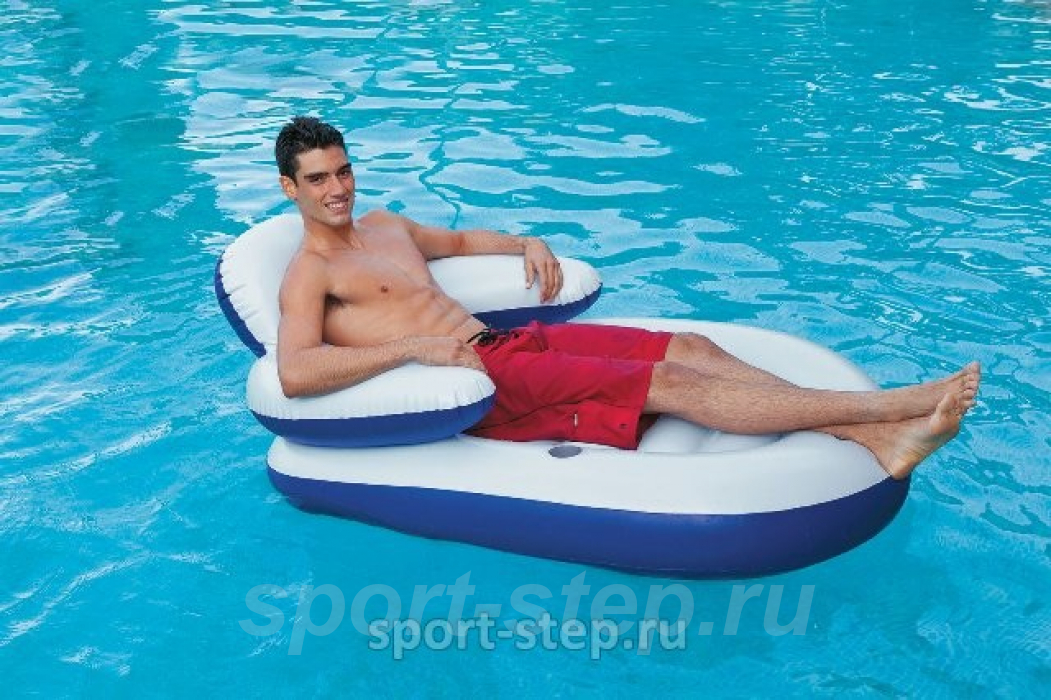Пляжный надувной матрас Комфорт Intex Comfy Cool Lounge 58864