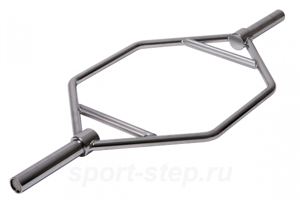 Гриф для становой тяги, диаметр ручки 30 мм, длина 54" FT-HEX-OB-54