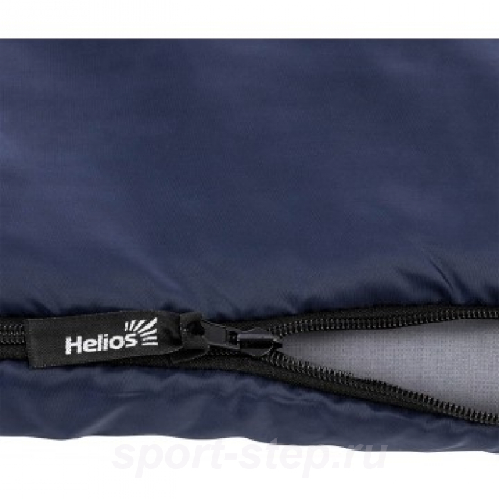 Спальный мешок FUJI Wide 400 (220х90, синтепон, синий) (T-HS-SB-FW-400) Helios