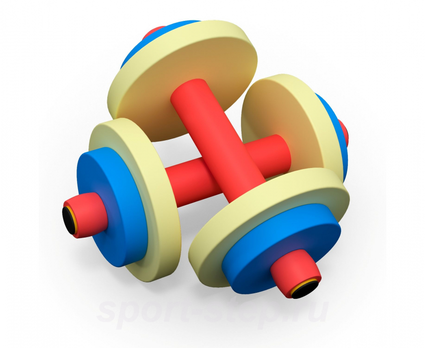 Гантели детские DFC (комплект 2 шт) VT-2009