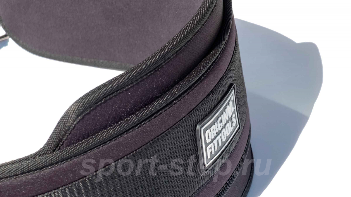 Ремень для подвешивания отягощений двухслойный Original FitTools FT-BLT03-NLN