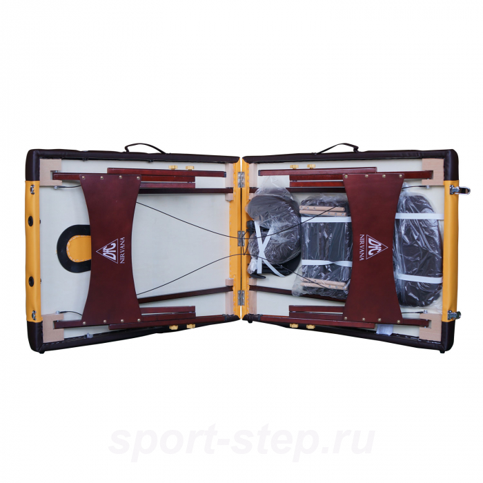 Массажный стол DFC Nirvana Relax TS20112_MB горчичный с коричневым