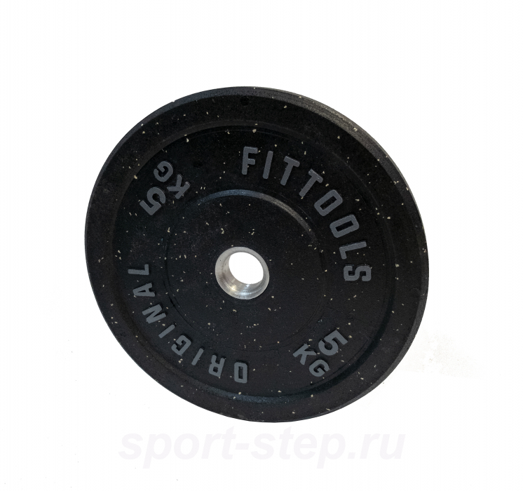 Диск бамперный 5 кг Original FitTools FT-RPI-5