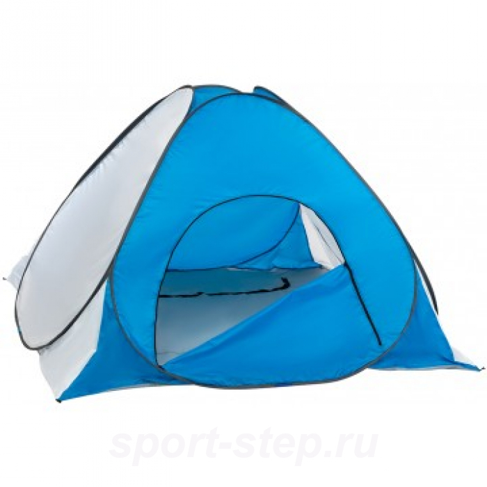 Палатка зимняя автомат 1,8*1,8 бело-голубая дно на молнии (PR-D-TNC-038-1.8) Premier Fishing