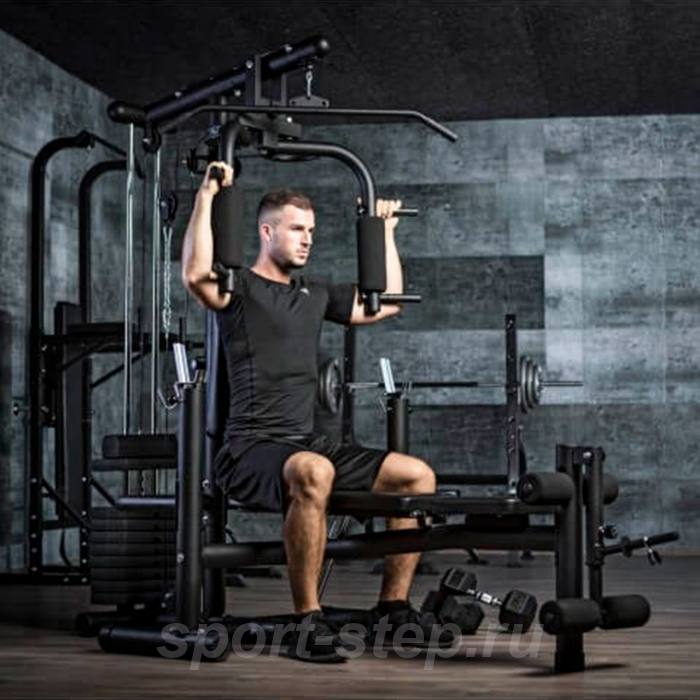 Силовой комплекс со скамьей DFC Homegym D854