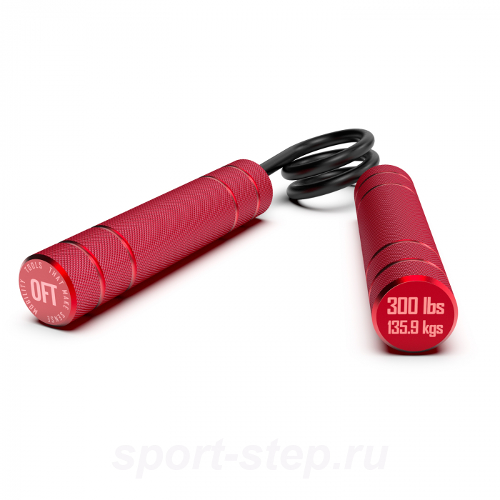 Эспандер кистевой с алюминиевыми рукоятками нагрузка 300LBS Original FitTools FT-AHGT-300