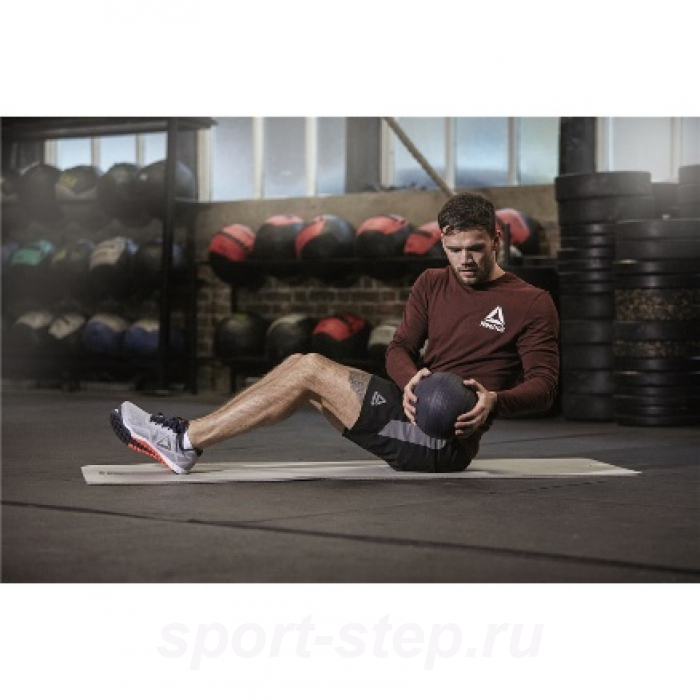 Тренировочный коврик (мат) серый Reebok, Арт. RAMT-11014GR