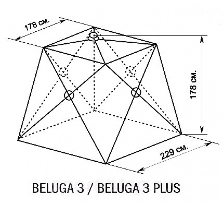 Зимняя палатка Canadian Camper Beluga 3