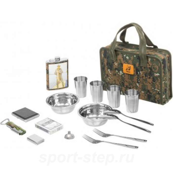 Набор посуды в сумке-чехле микс (HS-DFB-9A) Helios