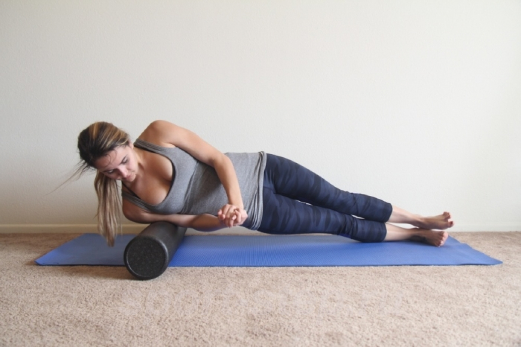 Ролик для пилатес цилиндрический 36" Original FitTools FT-FFR-36