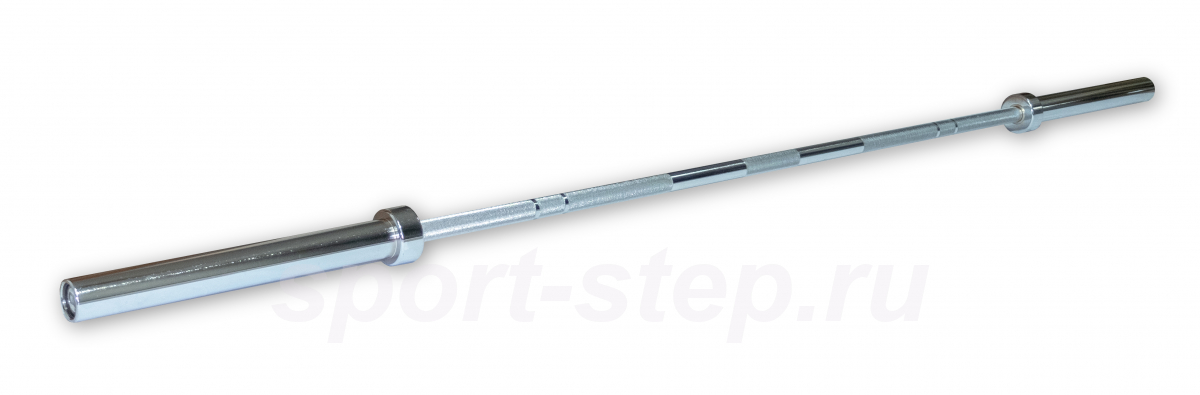 Гриф олимпийский прямой 86", до 315 кг, хромированный OFT FT-OB-700LBS-CROME