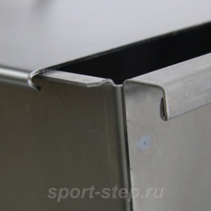 Коптильня двухъярусная с поддоном для сбора жира 450х280х240 (сталь 1,5 мм) Тонар (К-001)