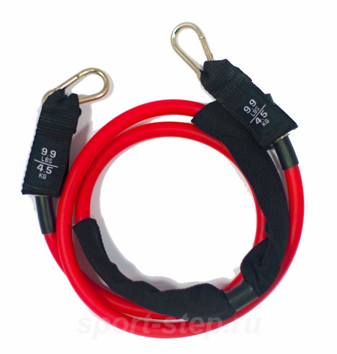 Набор эспандеров трубчатых (6 шт.) и аксессуаров в сумке Fitness Tools FT-TRTE-MULTISET