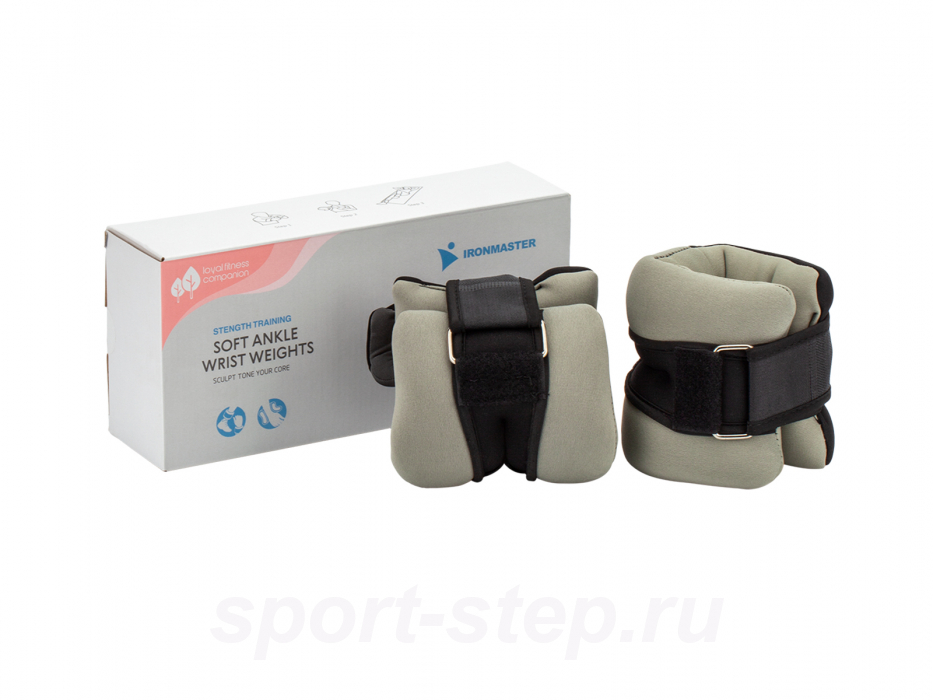 Утяжелители для аэробики 2 кг (пара) Ironmaster IR97817-2