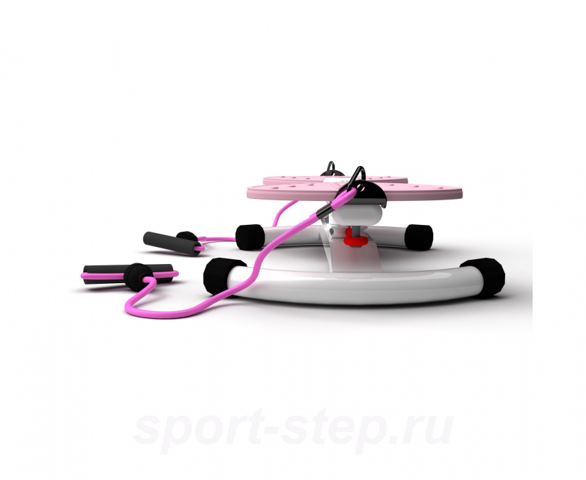 Фитнес платформа DFC "Twister Bow" с эспандерами DFC TW-S108P