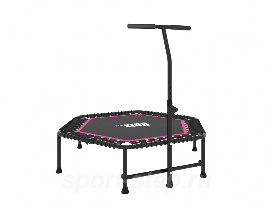 Батут UNIX line FITNESS Pink (130 cm)