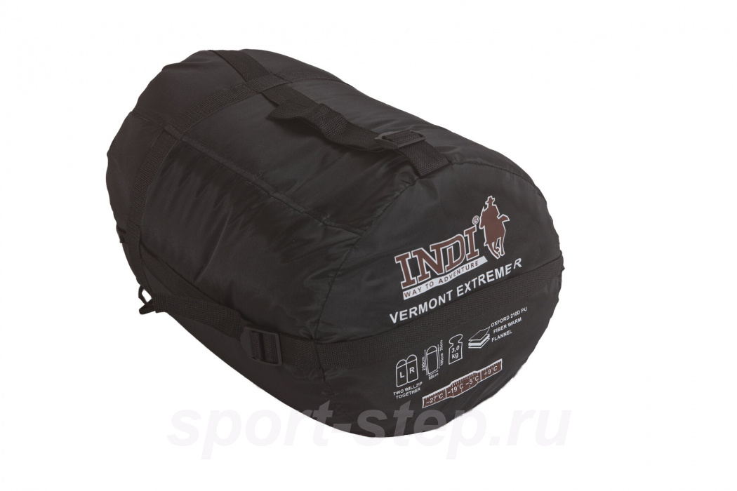 Спальный мешок INDI Vermont Extreme L-zip от -27 °C
