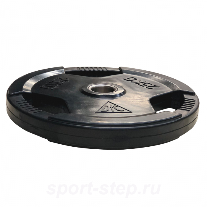 Диск обрезиненный DFC, чёрный, 51 мм, 25кг WP015-51-25