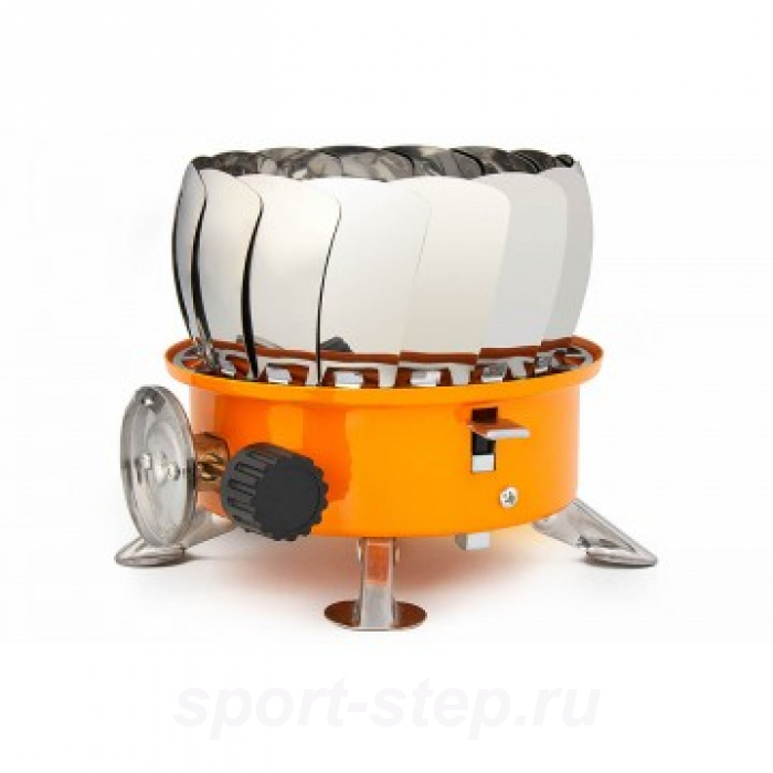 Плита газовая мини в сумке с ветрозащитой TULPAN-L (TM-450)