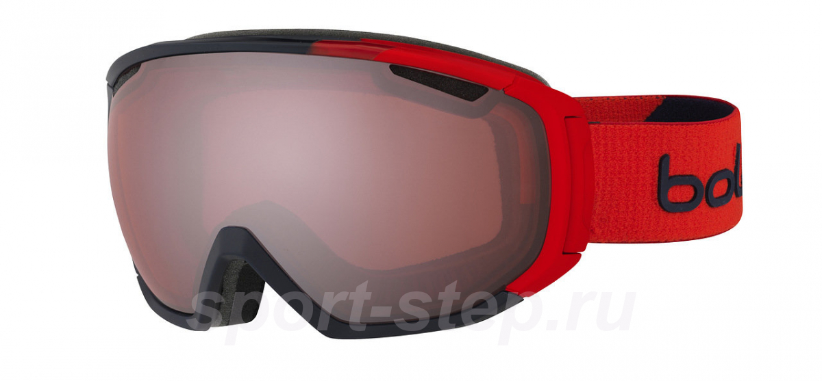 Маска Bolle Tsar Matte Red & Vermillon Gun M-L