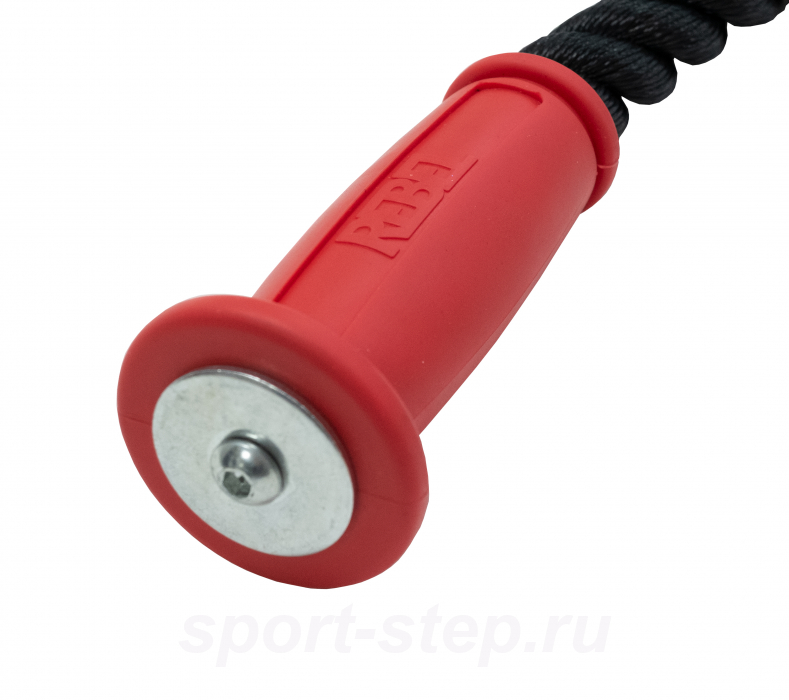 Гибкая тяга (канат) для трицепса двойная REBEL с резиновыми наконечниками REBEL R-UMB-D-R