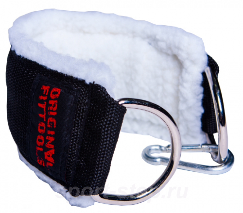 Нейлоновый ремень с шерстяной подкладкой для тренировки мышц бедра и ягодиц, с логотипом Fit.Tools FT-AS01-NLN 