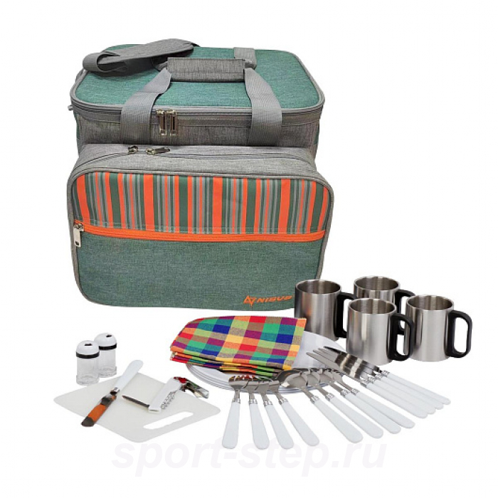 Набор для пикника на 4 персоны (N-811(4)-GG) Nisus