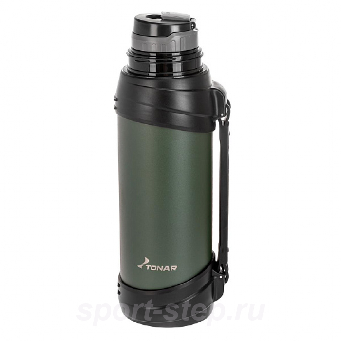Термос (T-KD-938-2.5) 2500ML хаки (дополн.пласт.чашка, ручка) TONAR