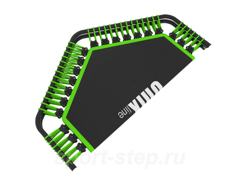 Батут UNIX line FITNESS Green PRO (130 cm)