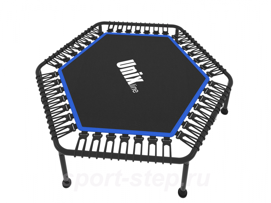 Батут UNIX Line FITNESS Lite Blue (130 cm)
