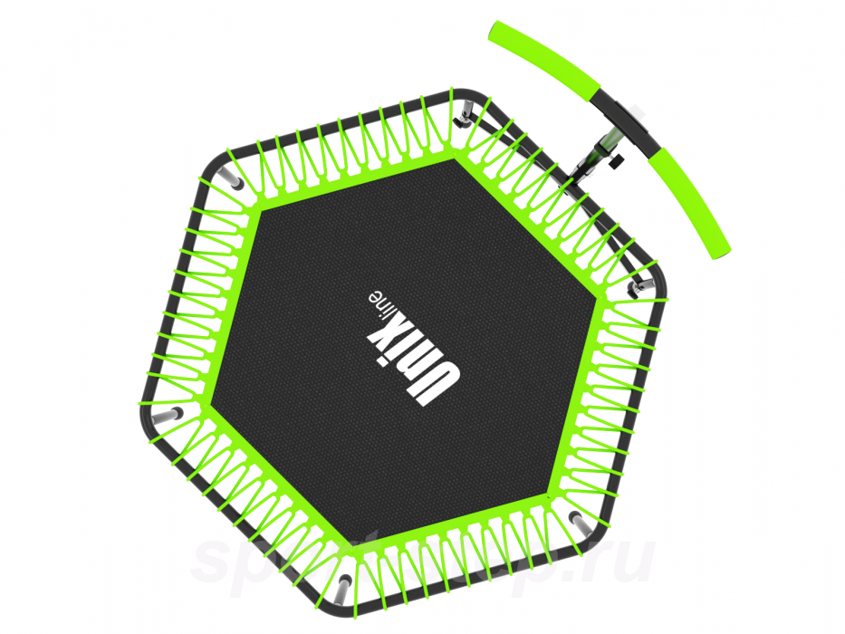 Батут UNIX line FITNESS Green (130 cm)