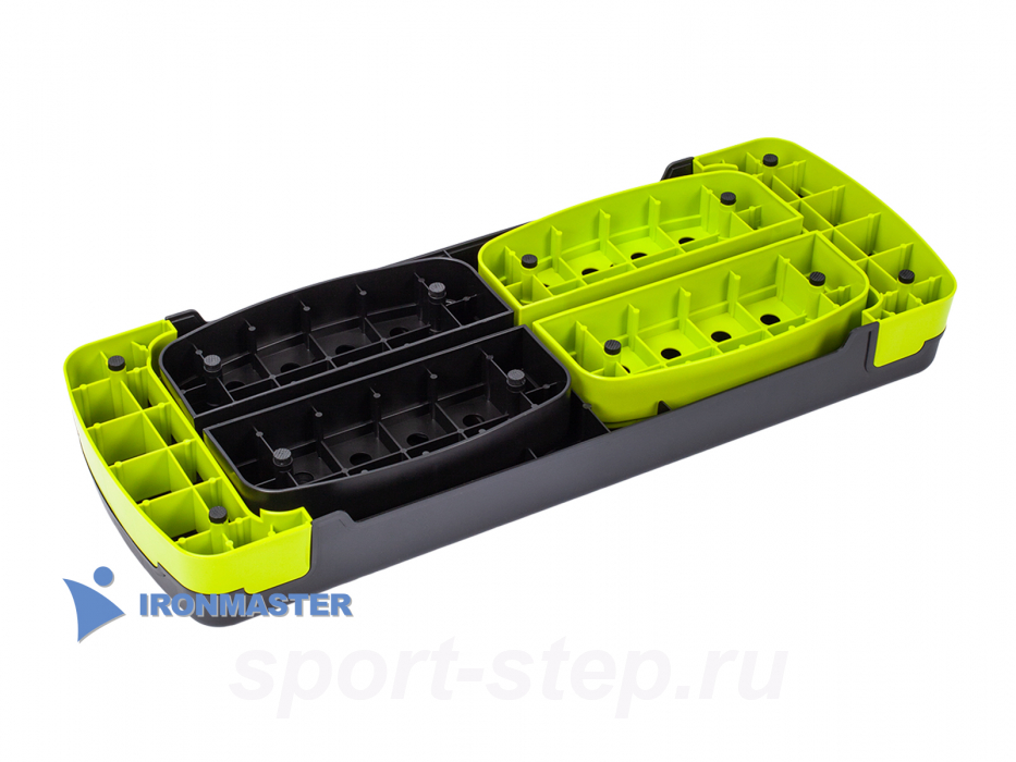 Степ-платформа три уровня высоты IRONMASTER IR97302