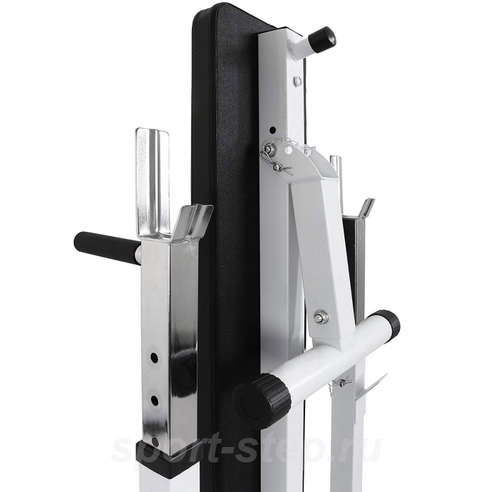 Скамья со стойками под штангу DFC DBCH2W