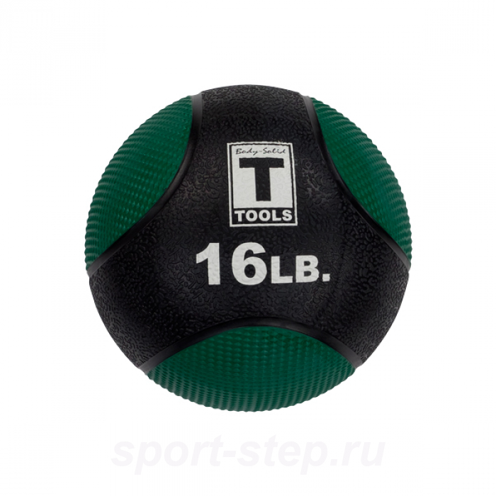 Тренировочный мяч 7,3 кг (16lb) премиум Body-Solid BSTMBP16