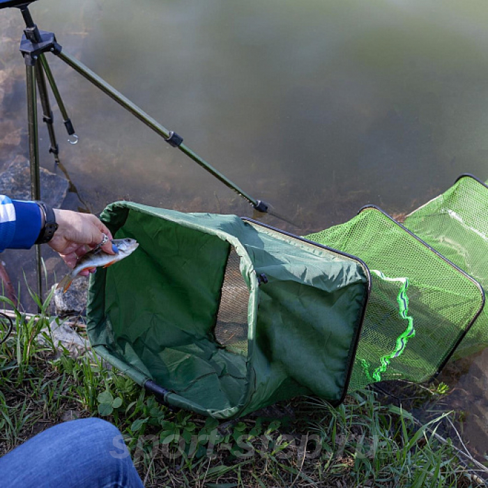 Садок спортивный, прямоугольный 32х42 см, 6-ти секционный, длина 3м (HS-CS-300) Helios