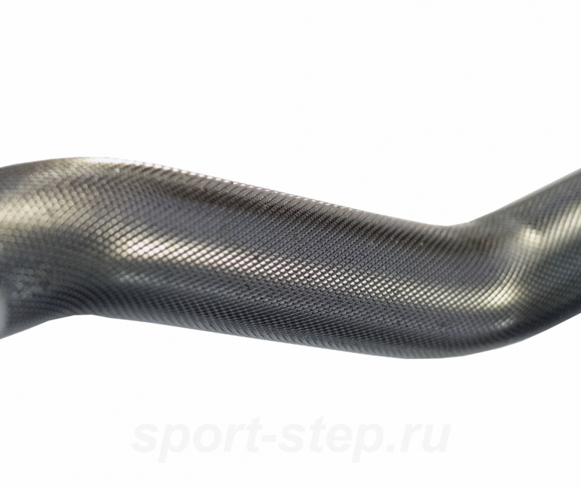 Гриф олимпийский слабоизогнутый хромированный 47" REBEL с замками R-OB47-Z-C