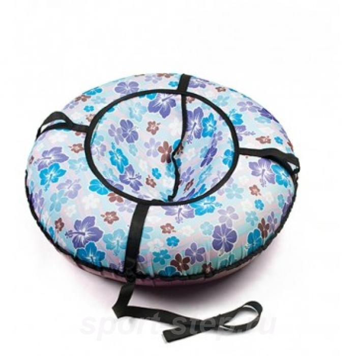 Санки-ватрушка Вихрь Оксфорд принты 110 см с камерой