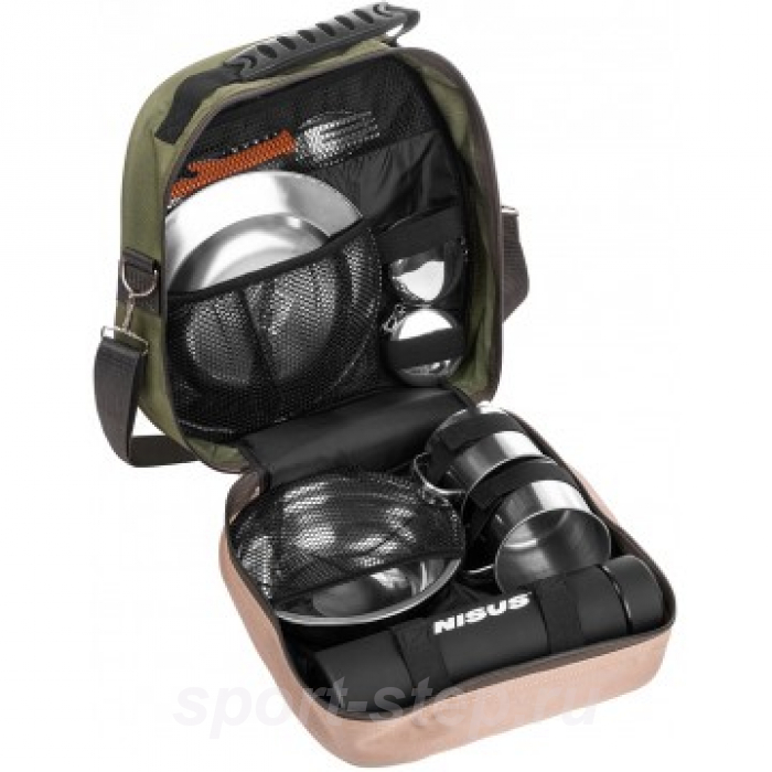 Набор для пикника на 2 персоны с термосом ( HS-2-3) Helios